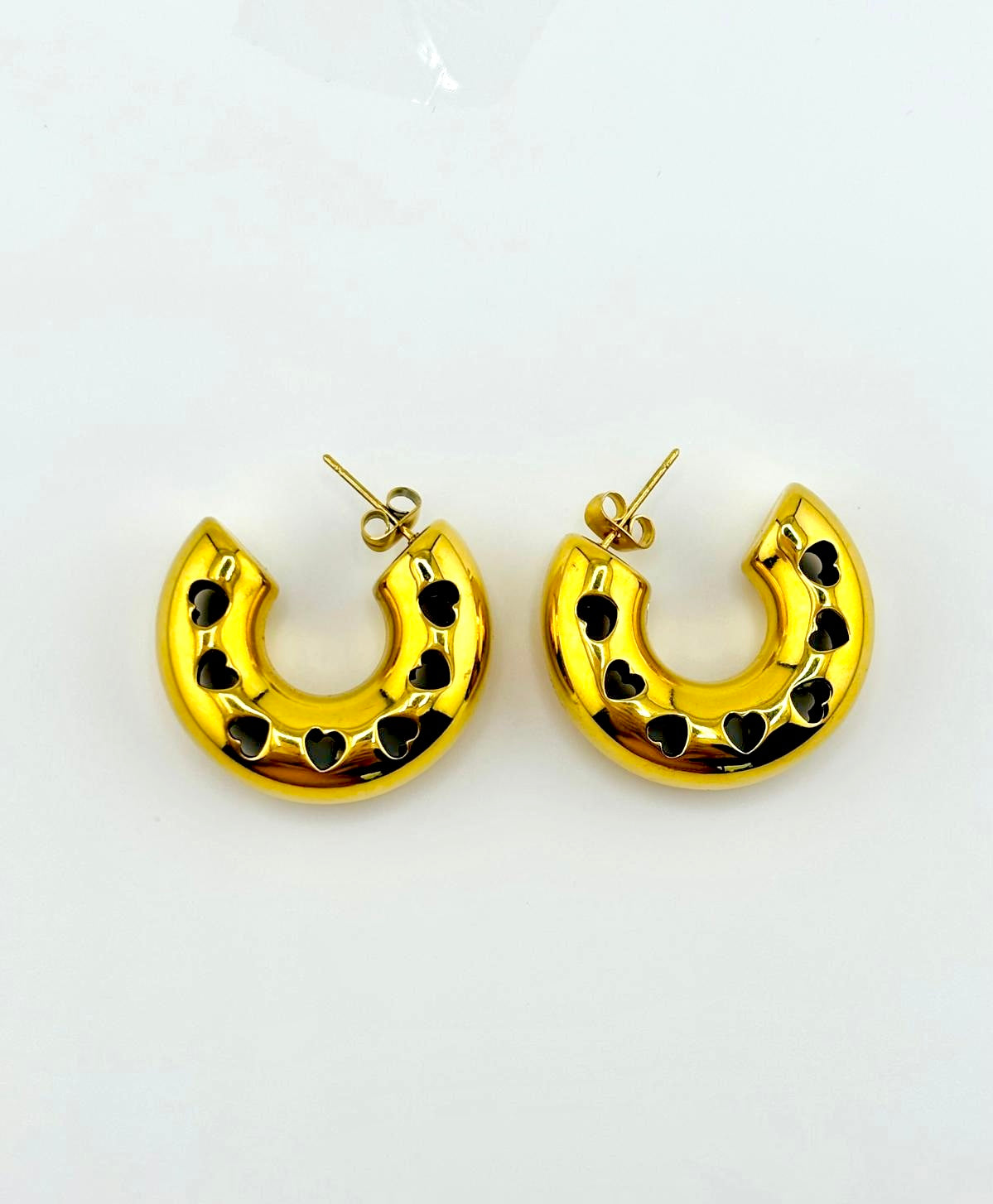 Eloise gold filled hoop earrings
