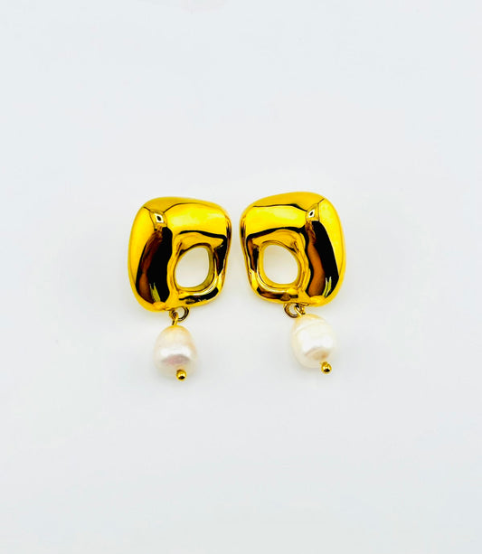 Anna gold filled parts earrings