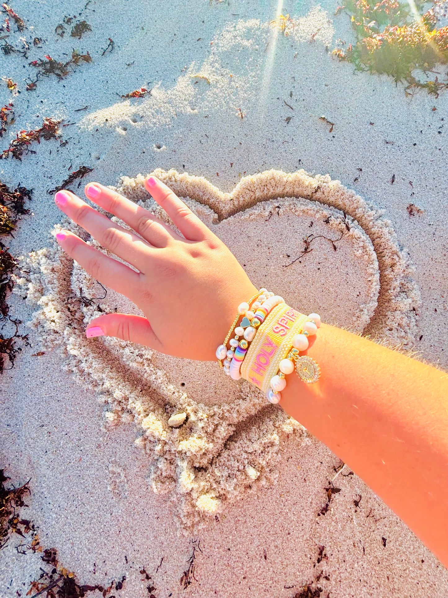 Holy Spirit woven bracelet