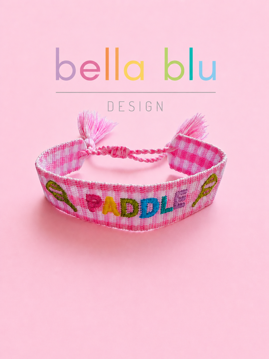 Paddle woven adjustable Bracelet