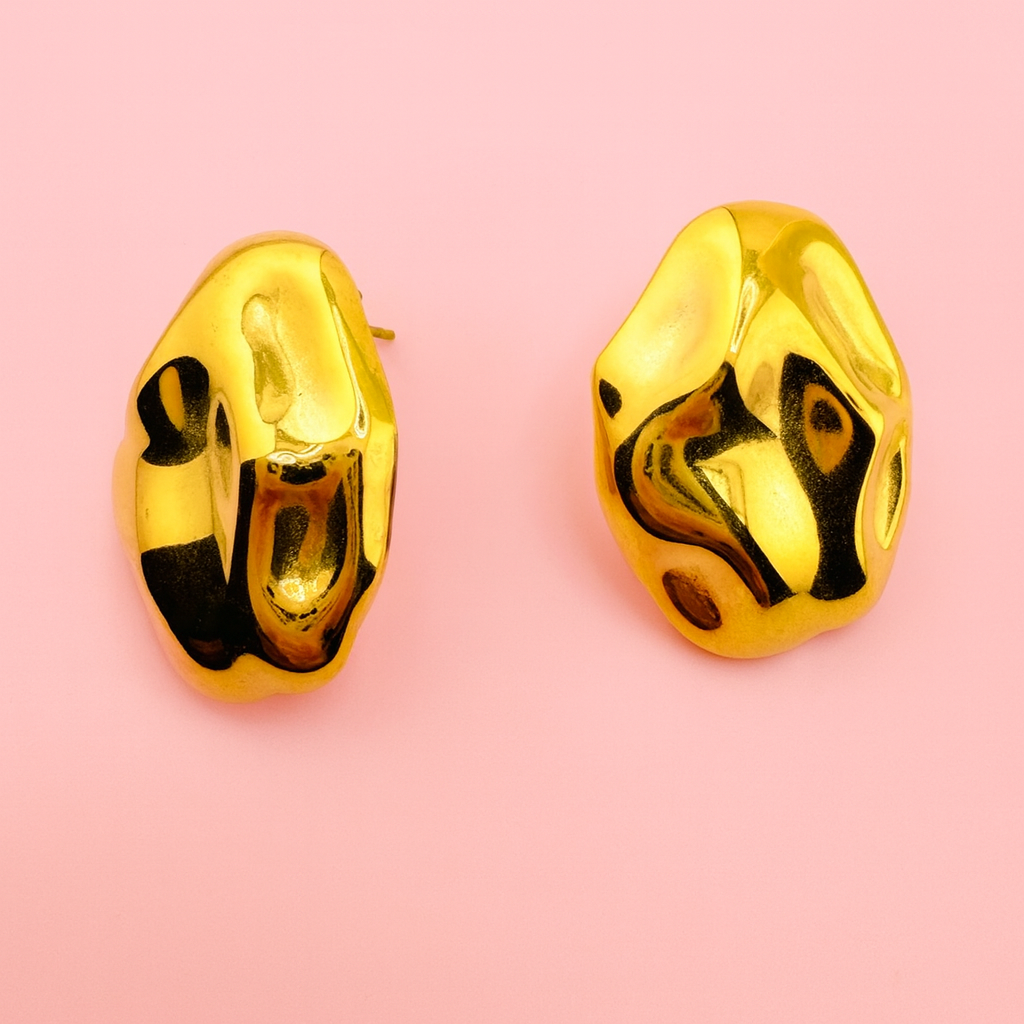 Tassane gold filled earrings