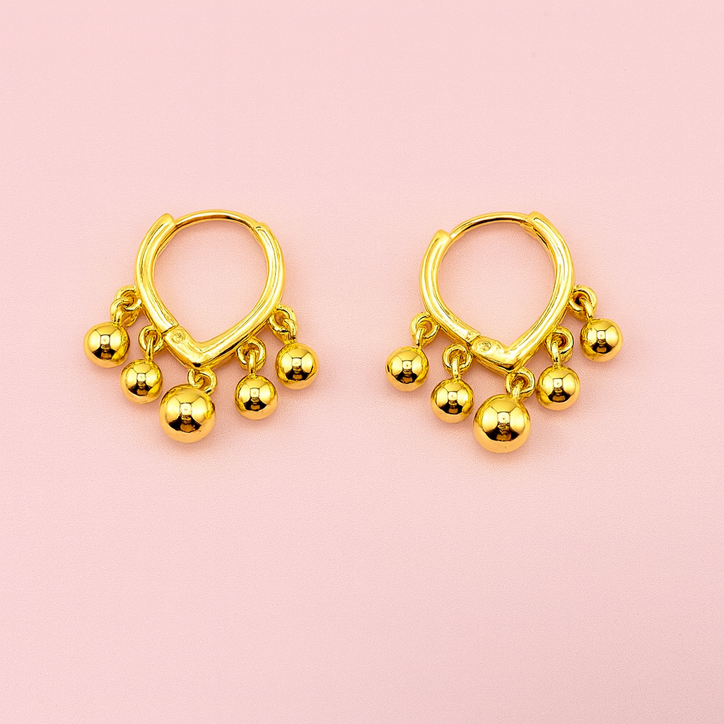 Sara gold filled dangle earrings