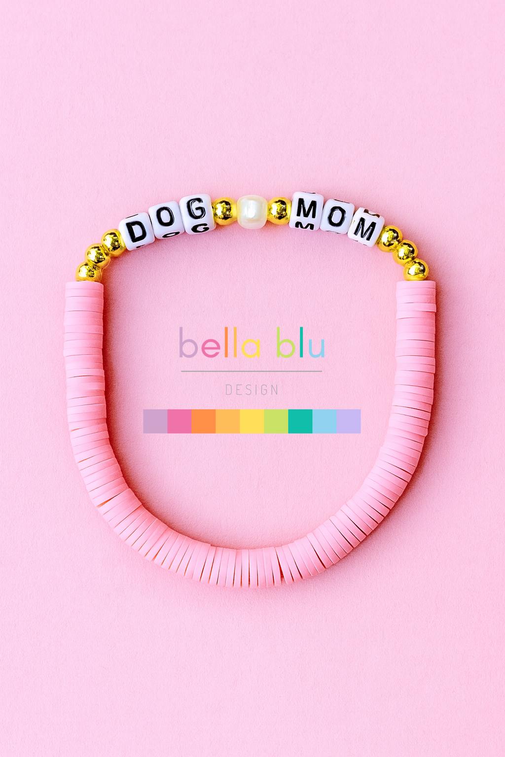 Dog MoM gold filled fresh water pearl bracelet