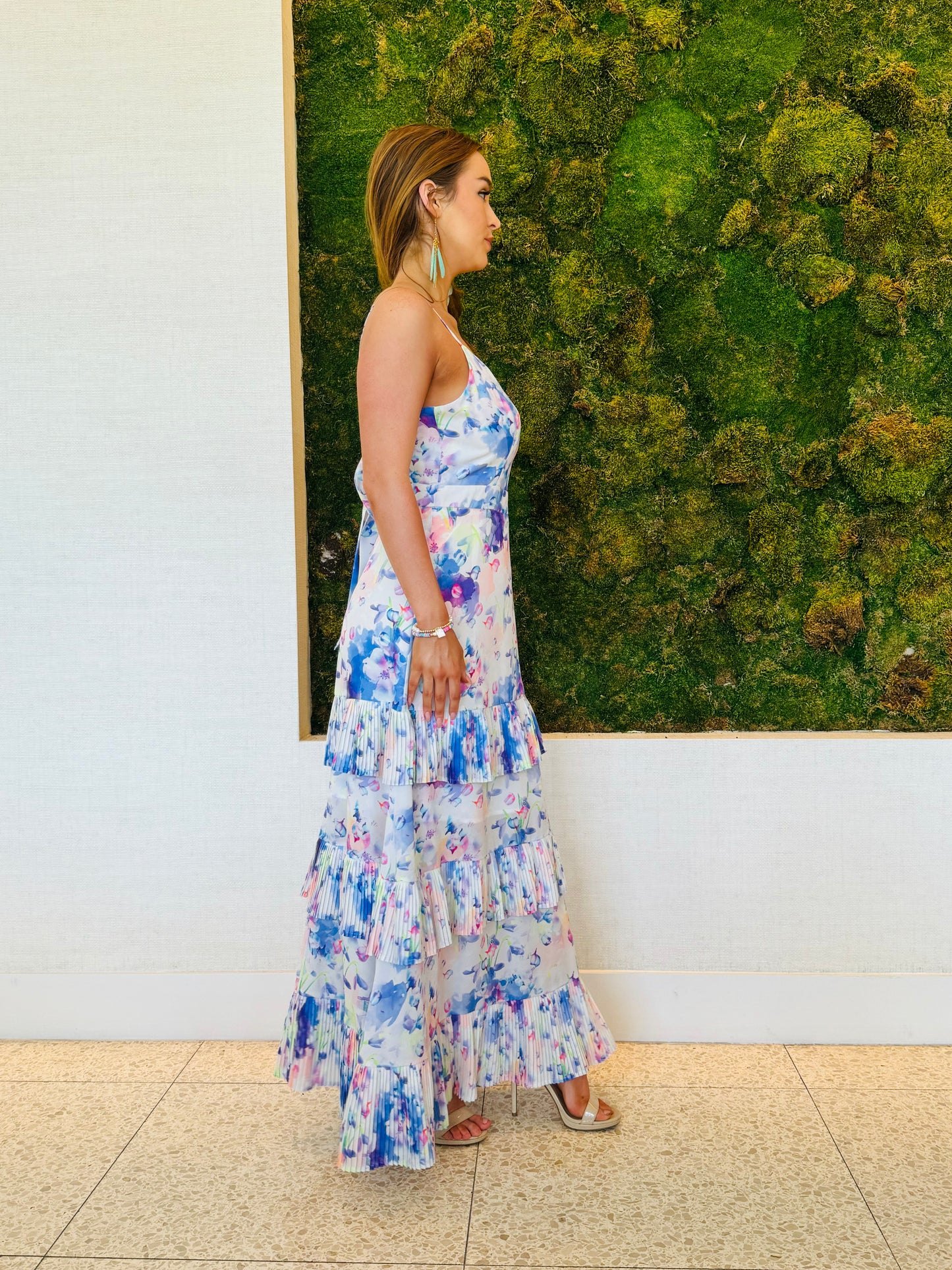 Magnolia mommy and me dress in lavender