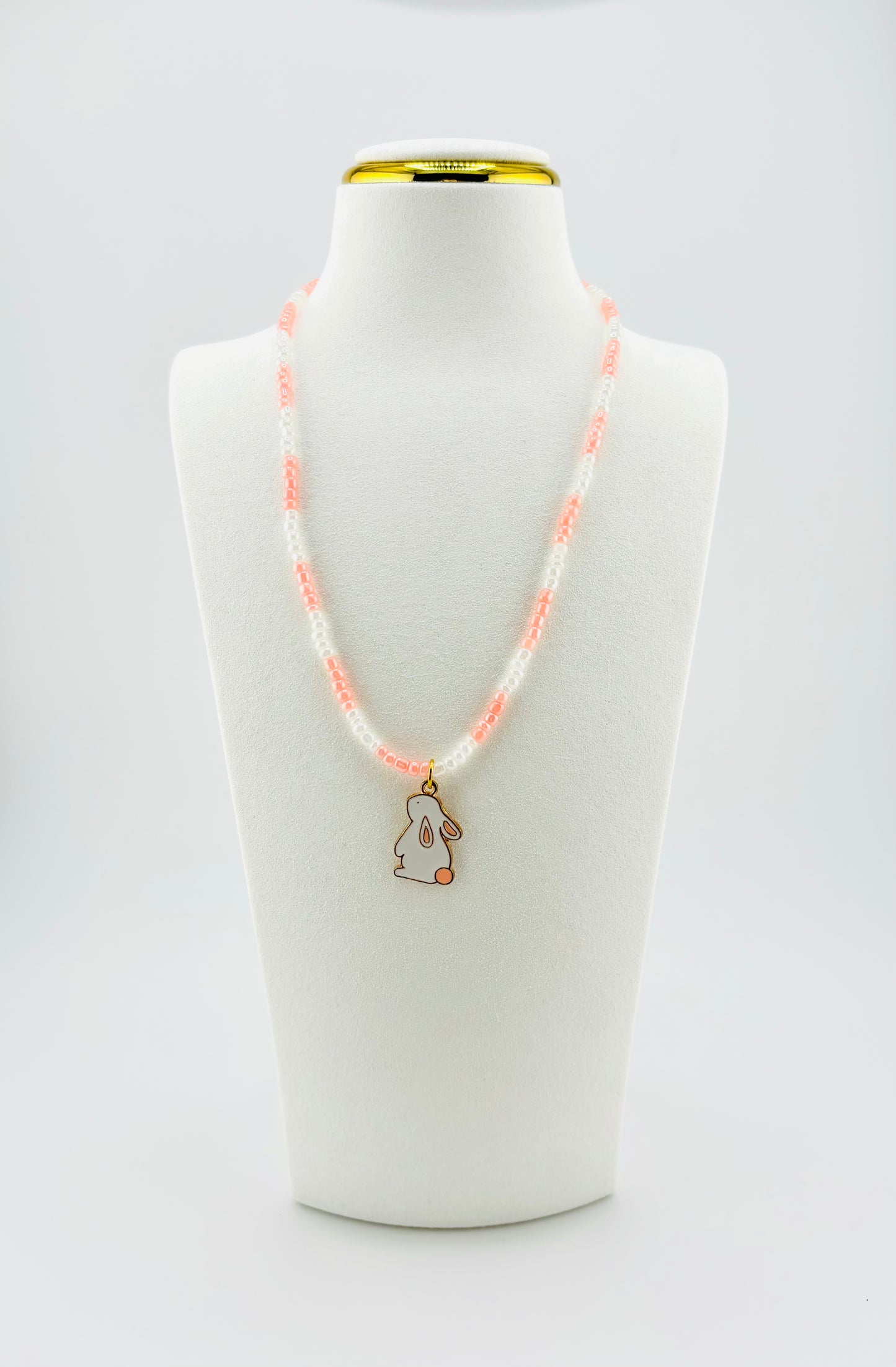 Riley rabbit necklace