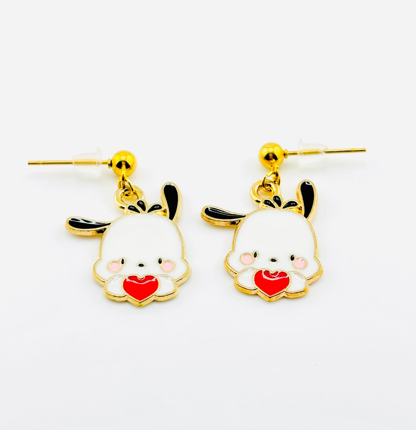 Pochaco dangle gold filled earrings