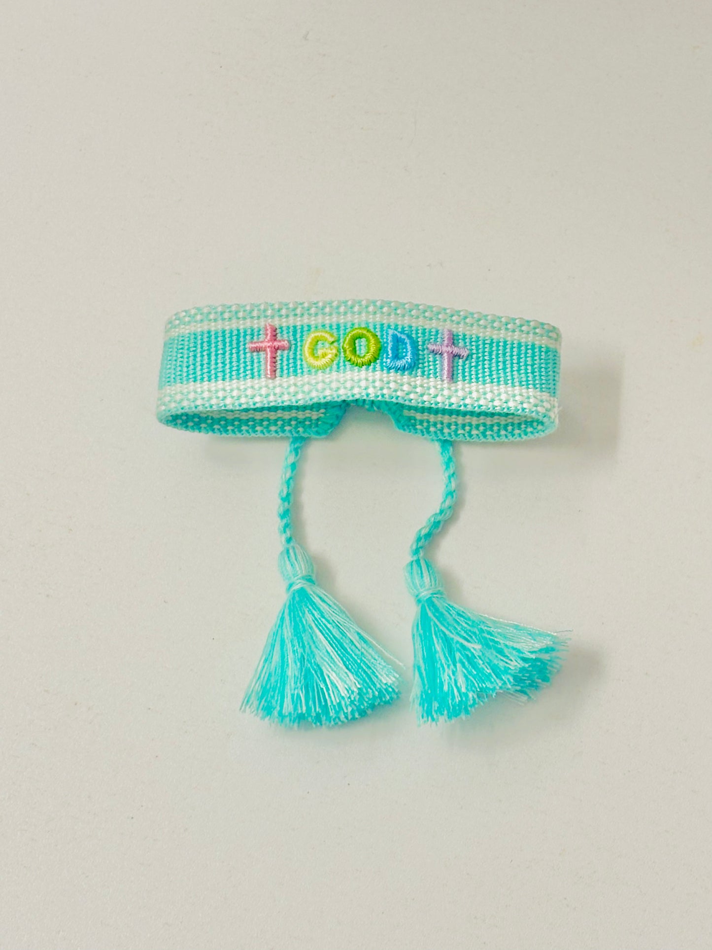 God woven bracelet