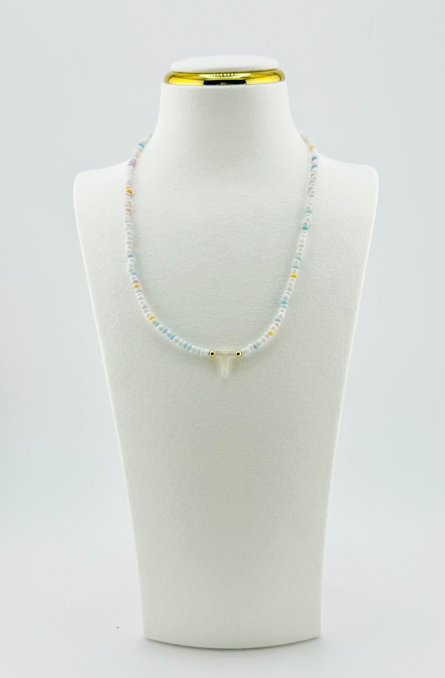 Sydney necklace in letter T