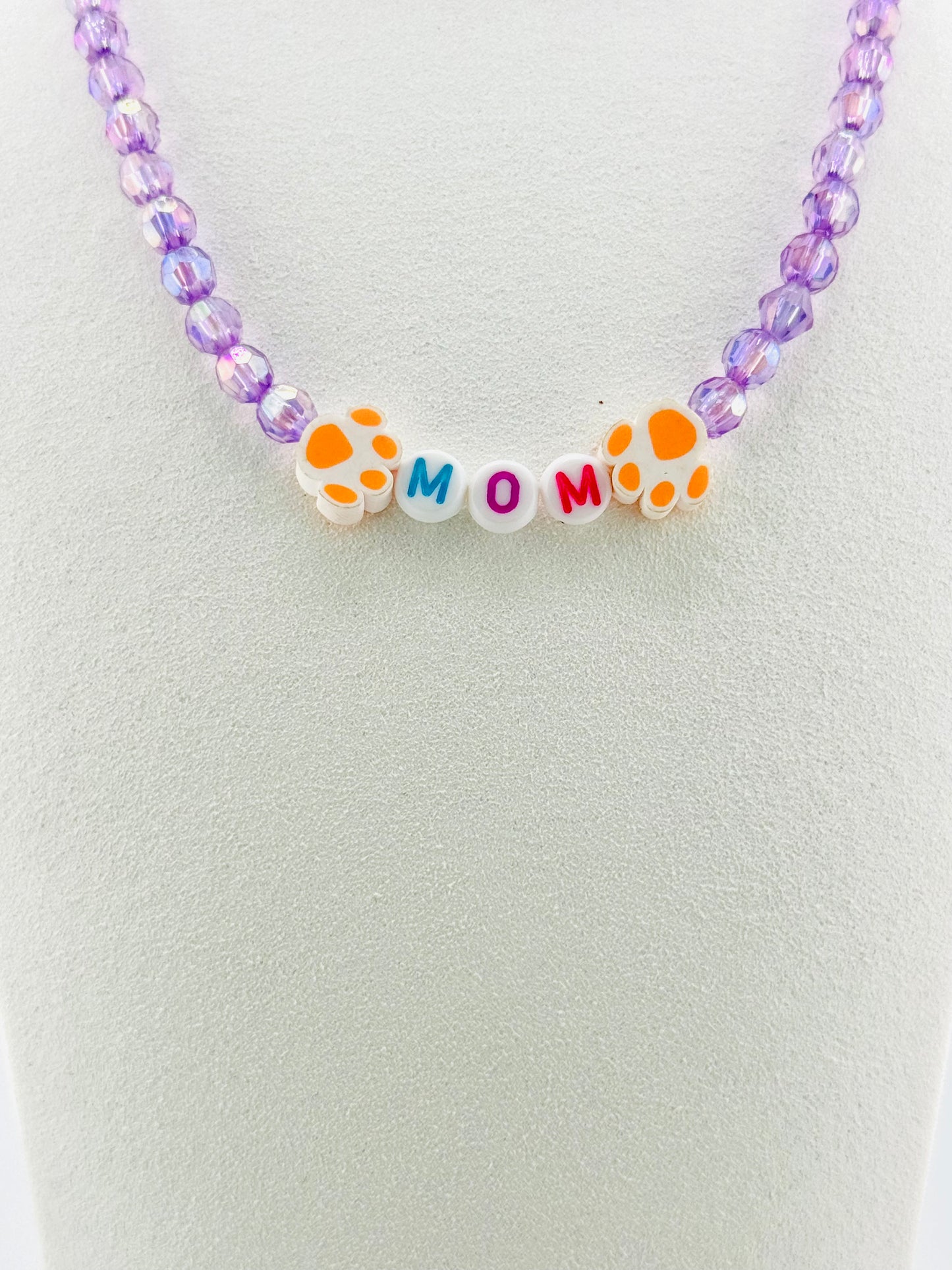 Dog mom necklace