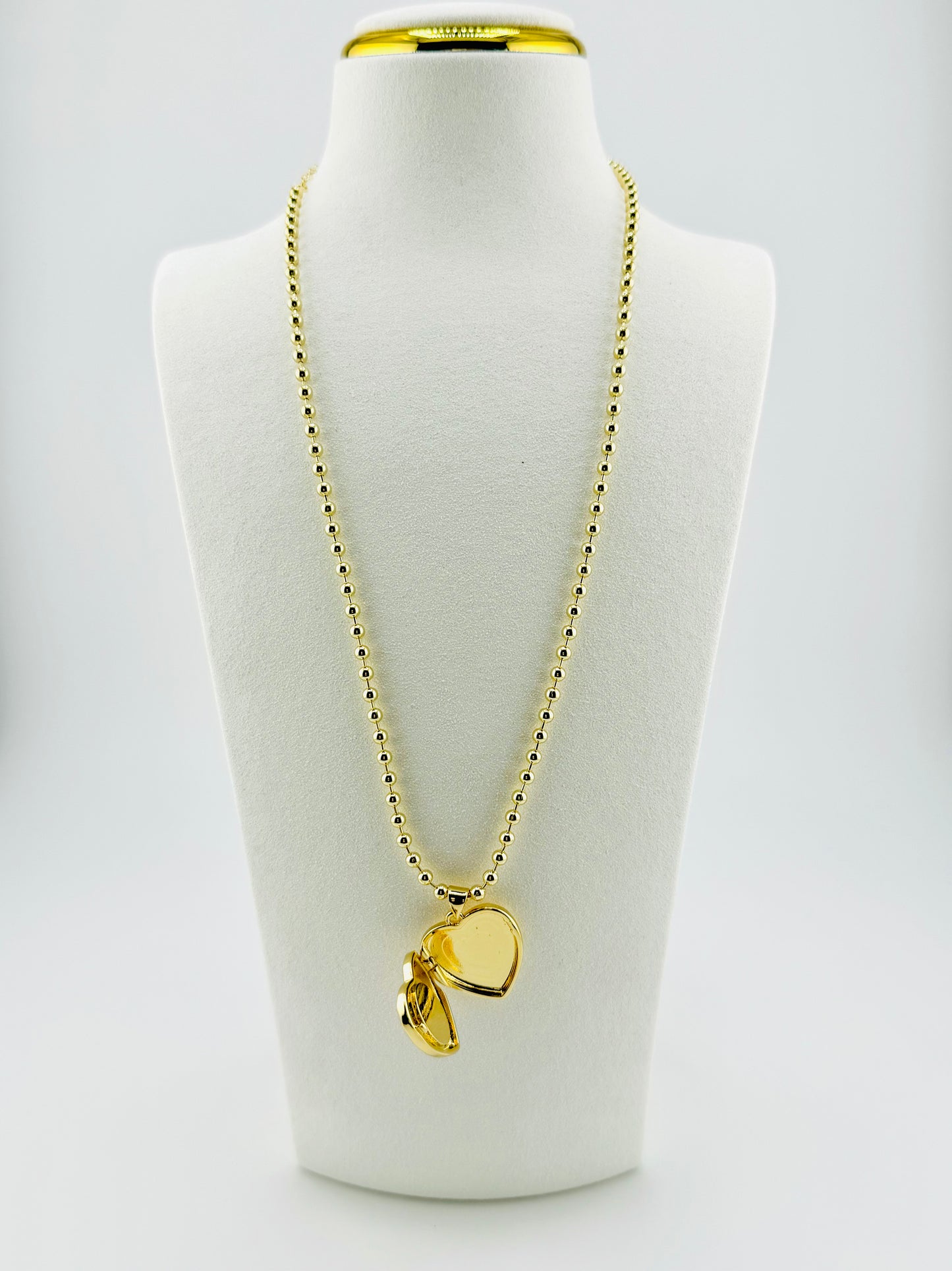 Our Lady of Guadalupe gold filled locket charm necklace