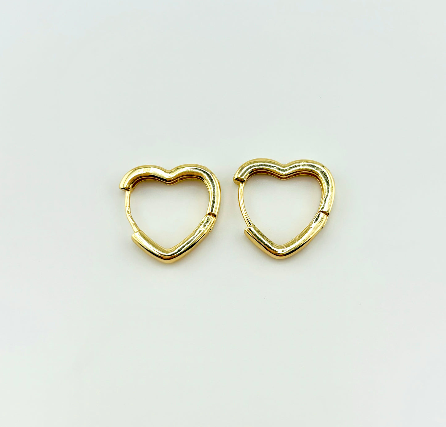 Eminating love peruvian earrings with 18k gold filled with cubic zircoinia