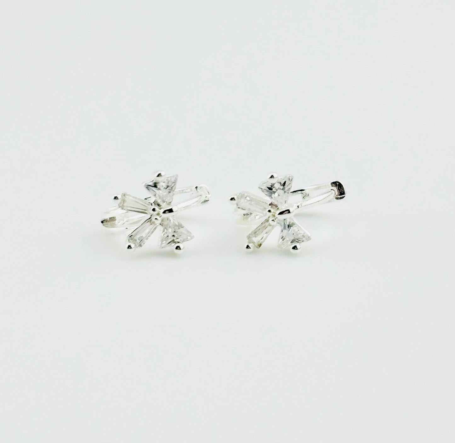 Flora Coquete cubic zirconia earrings
