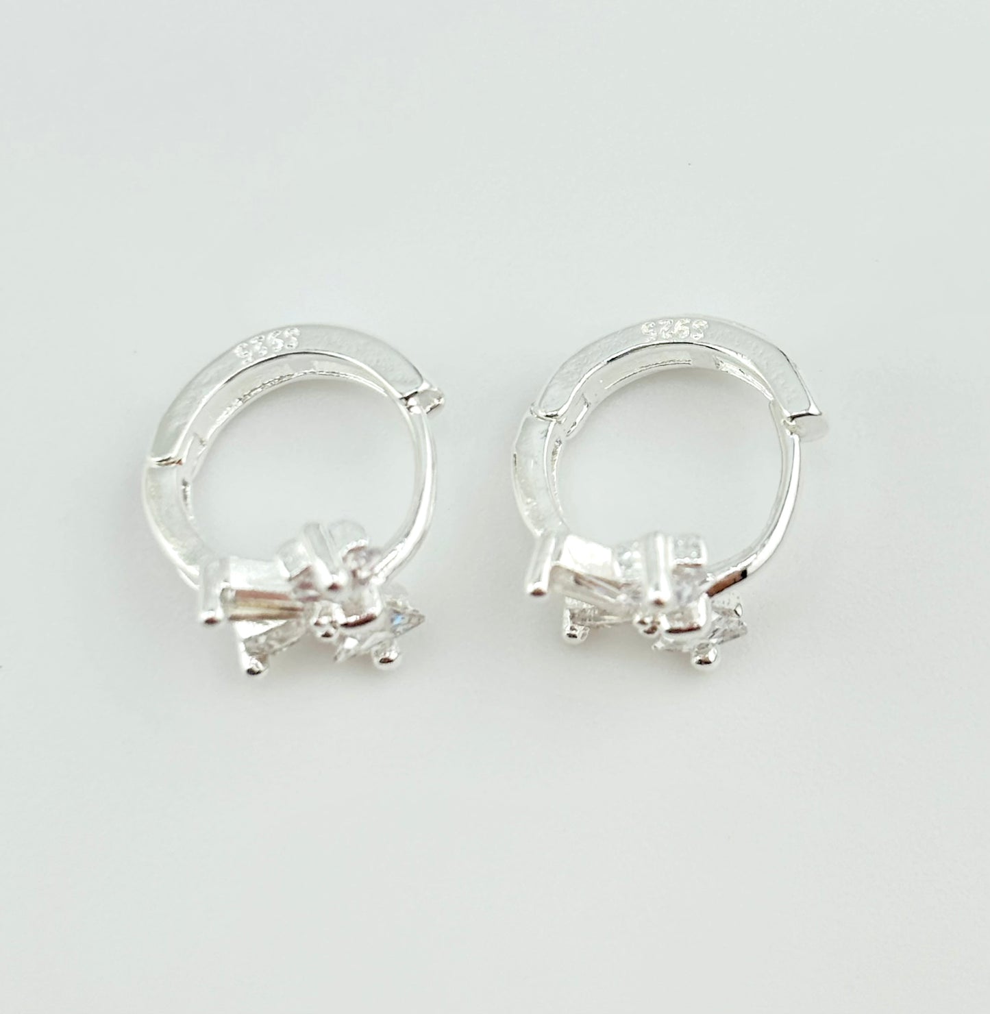 Flora Coquete cubic zirconia earrings