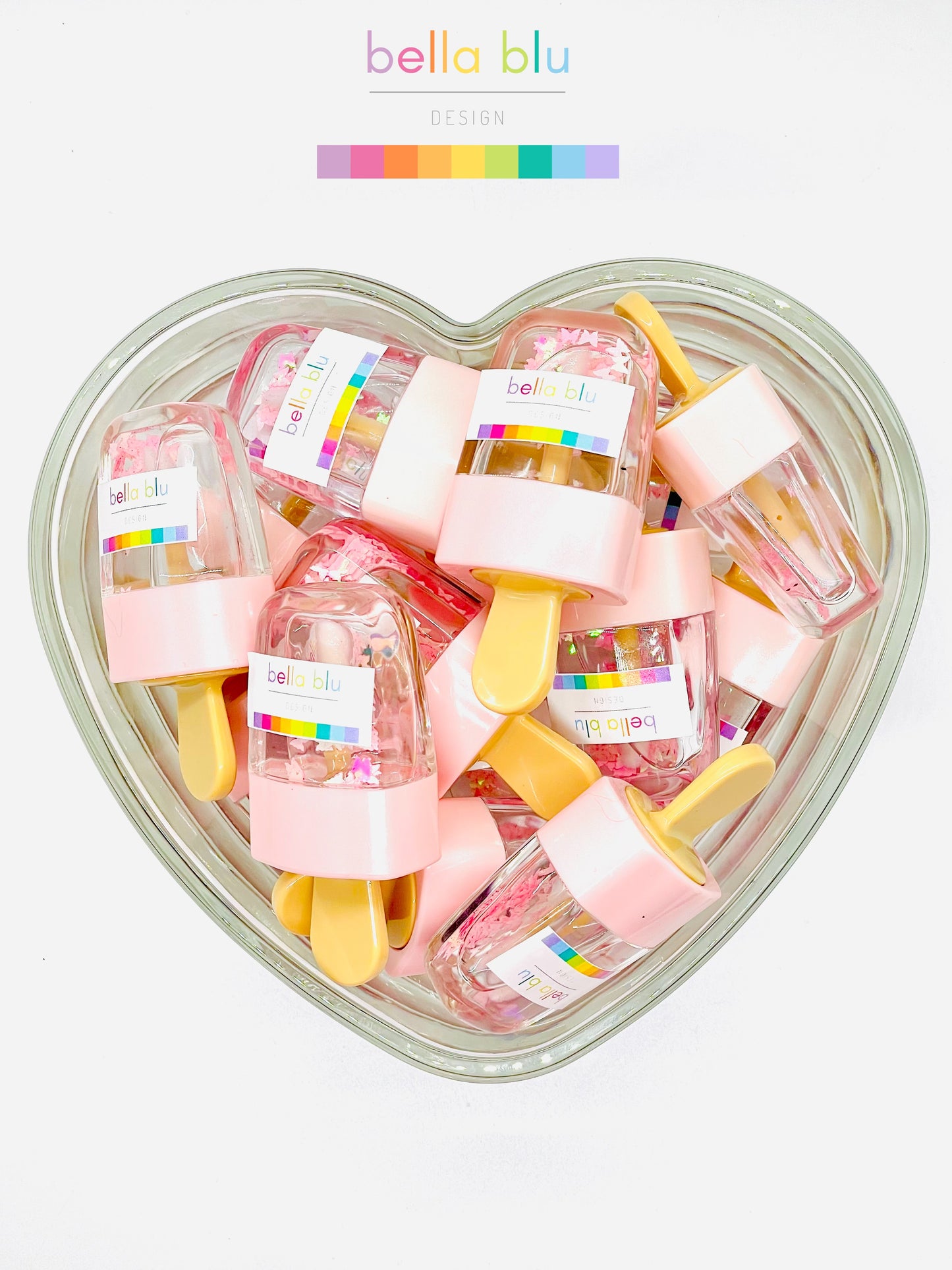 A dozen Strawberry lipglosses vegan, cruelty free, organic