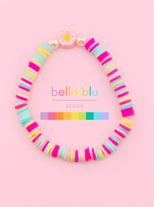 Alisha colorful beaded bracelet