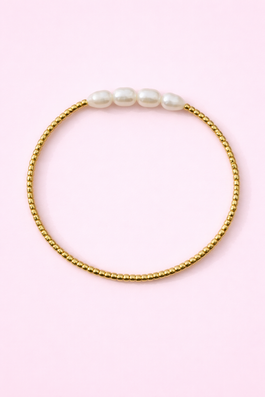Irene Real fresh water pearl bracelet