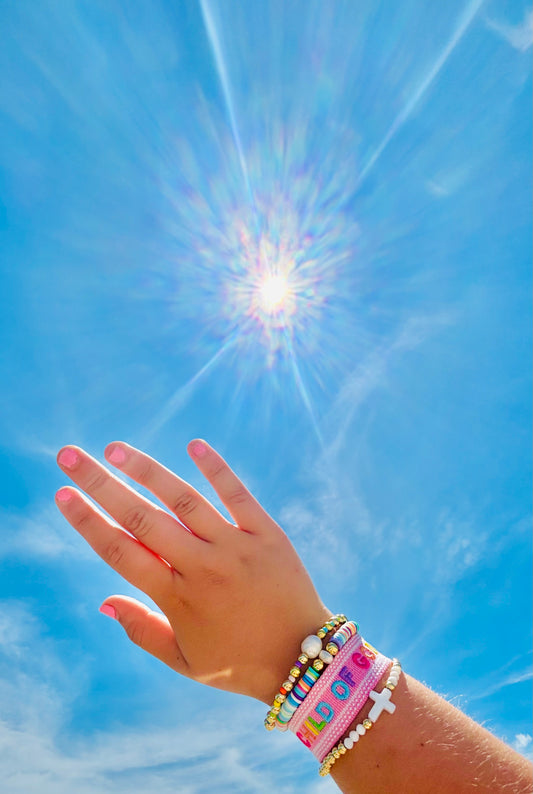 Child of god woven bracelet