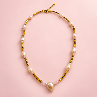 Wonderfully Made 18K Gold-Filled Freshwater Pearl Necklace