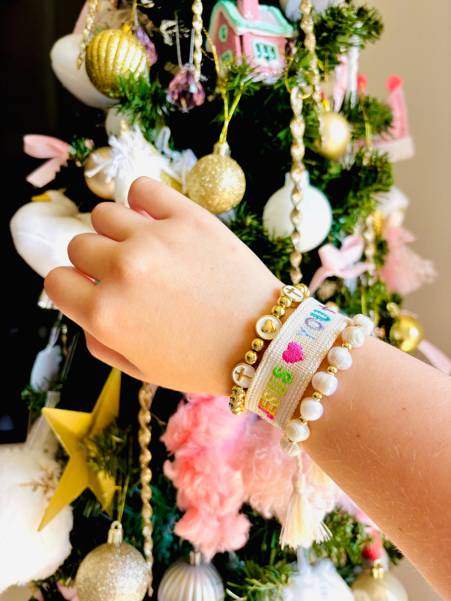 Jesus 💖 you woven washable adjustable bracelet