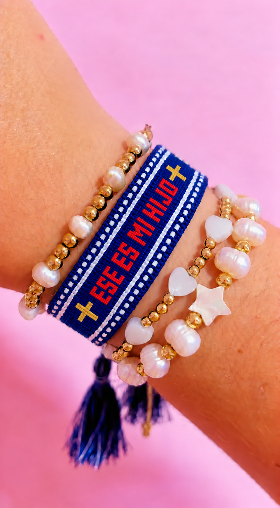 Preorder Ese es mi hijo Woven Bracelet