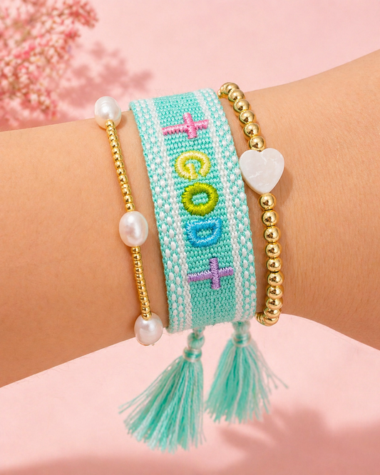 God woven bracelet