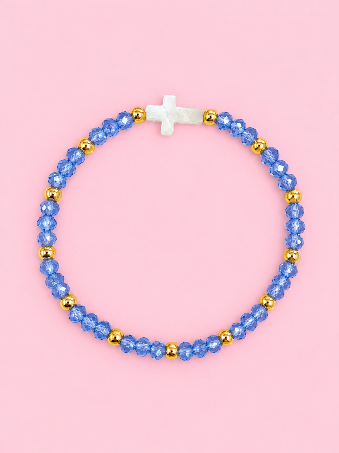 Joanna Peri winkle 18k gold filled & Mother of pearl Bracelet
