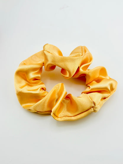 Creamsicle charmeuse scrunchies