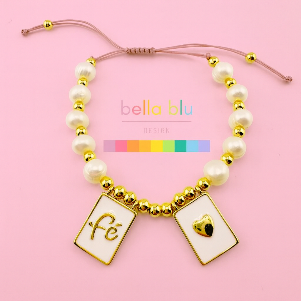 Madison fresh water gold filled bracelet