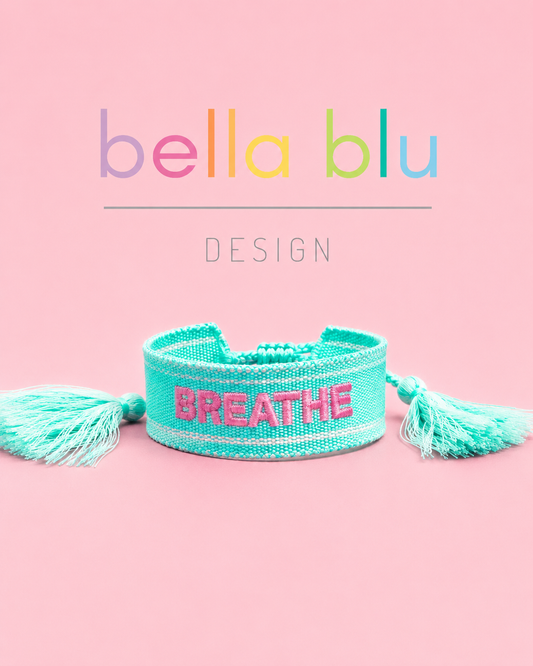 Breathe adjustable woven Bracelet