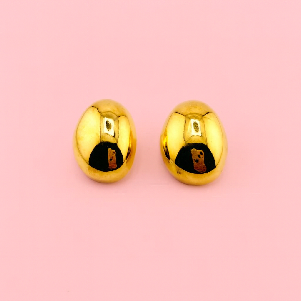 Ariana Bubble gold filled earrings