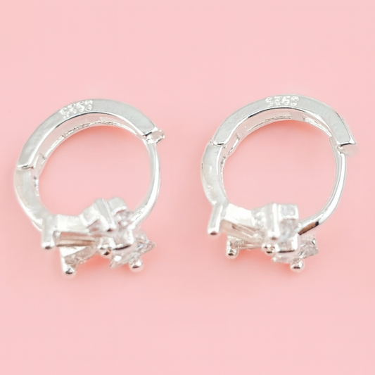 Flora Coquete cubic zirconia earrings