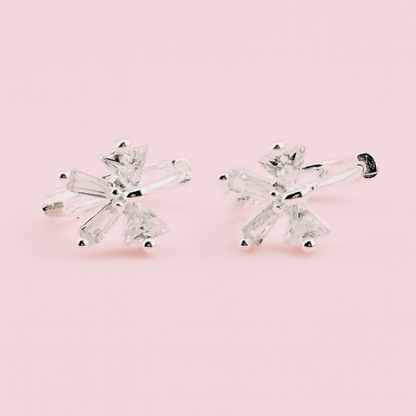Flora Coquete cubic zirconia earrings