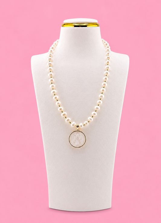 Emilia fresh water necklace