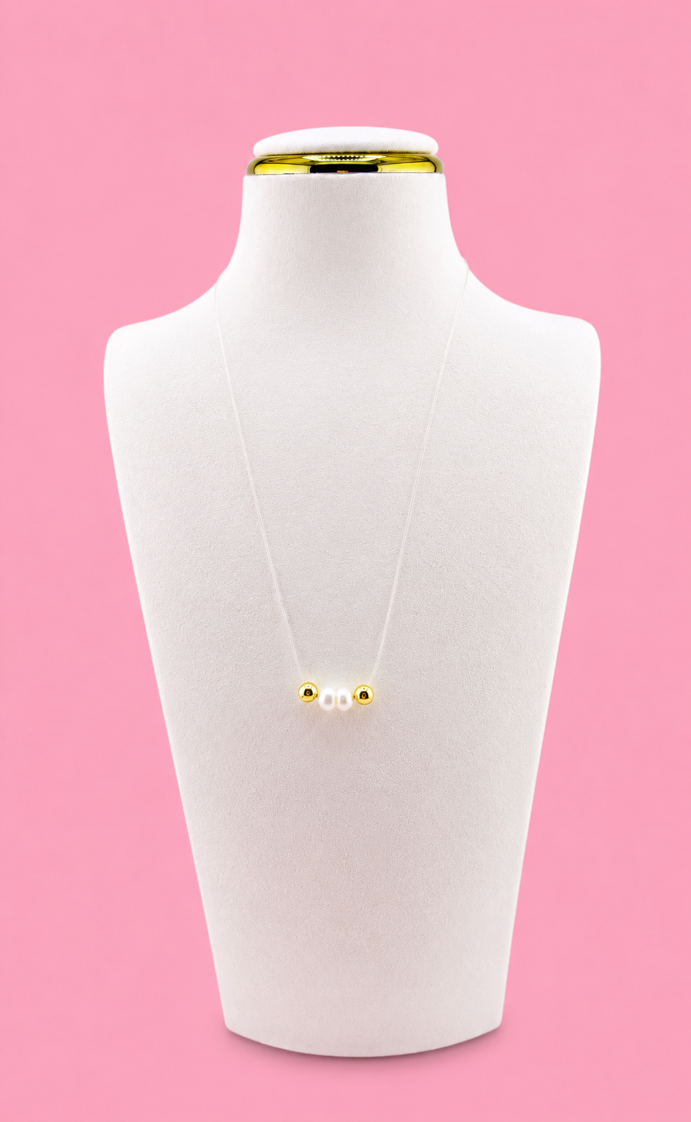 Paris fresh water pearl 18k gold filled