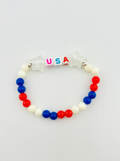 4th of July bracelet