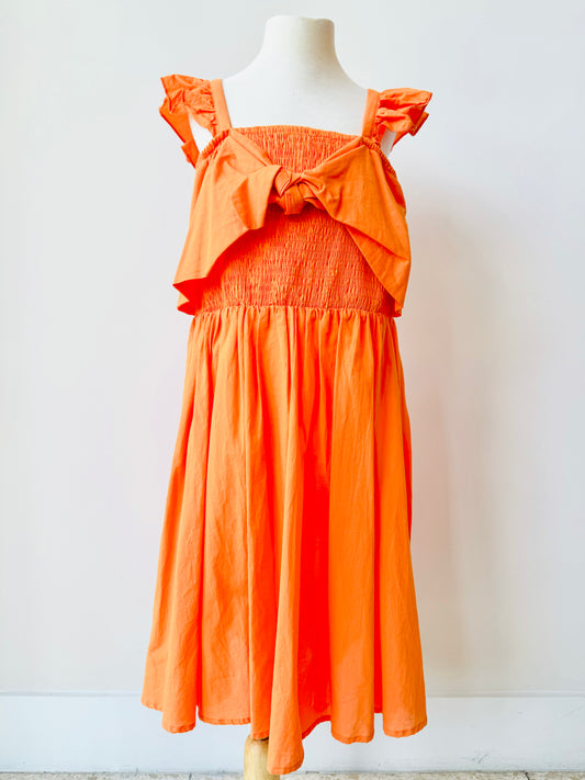 Amber orange sundress for girls