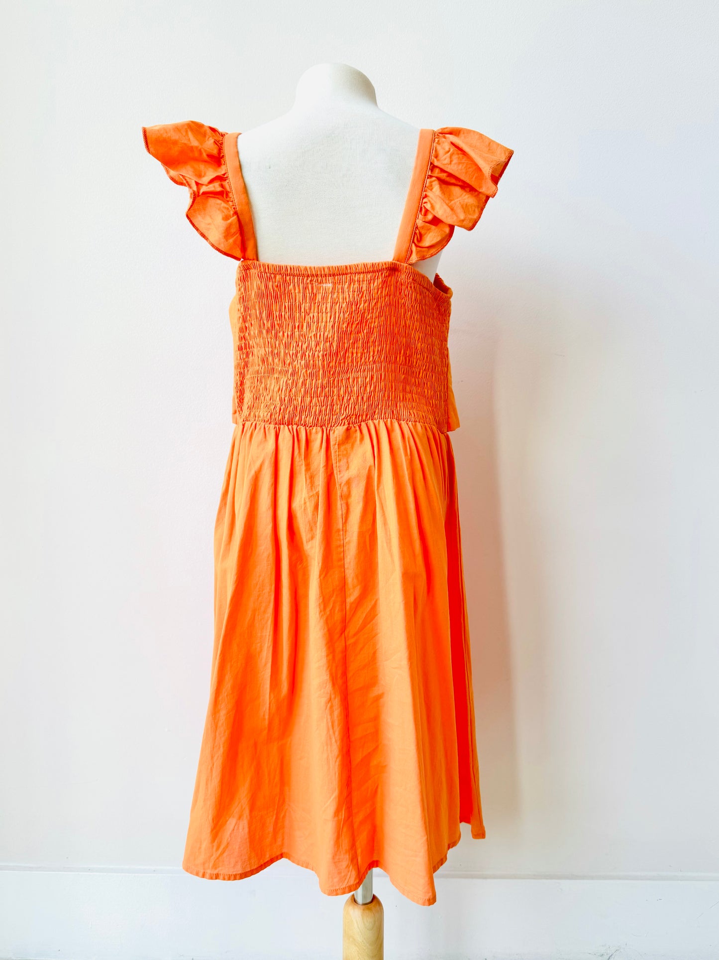 Amber orange sundress for girls
