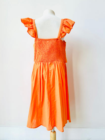 Amber orange sundress for girls