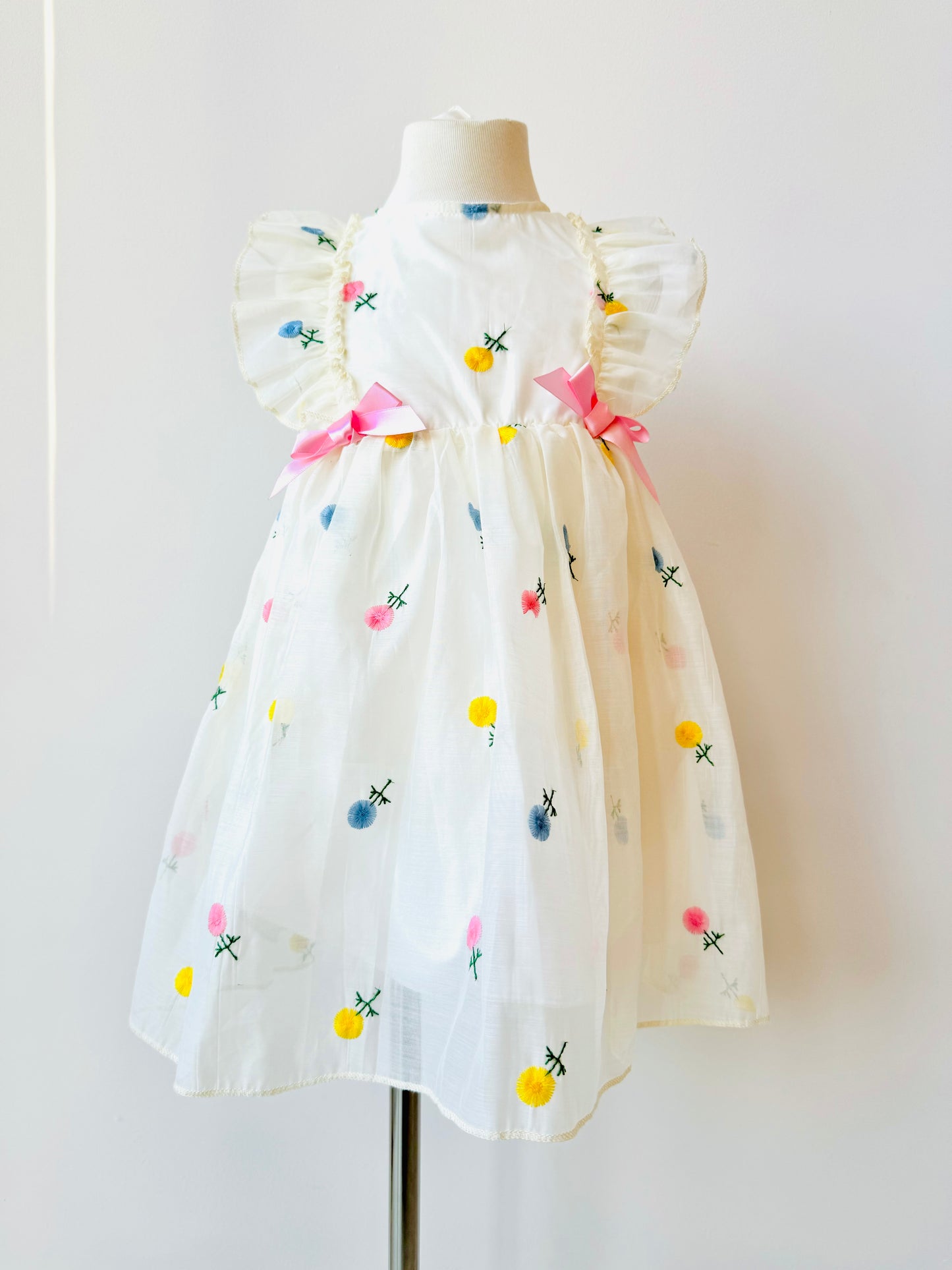 Willow floral embroider dress for little girls