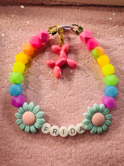 Custom Made Pet Necklaces Size Small 8-10 inches