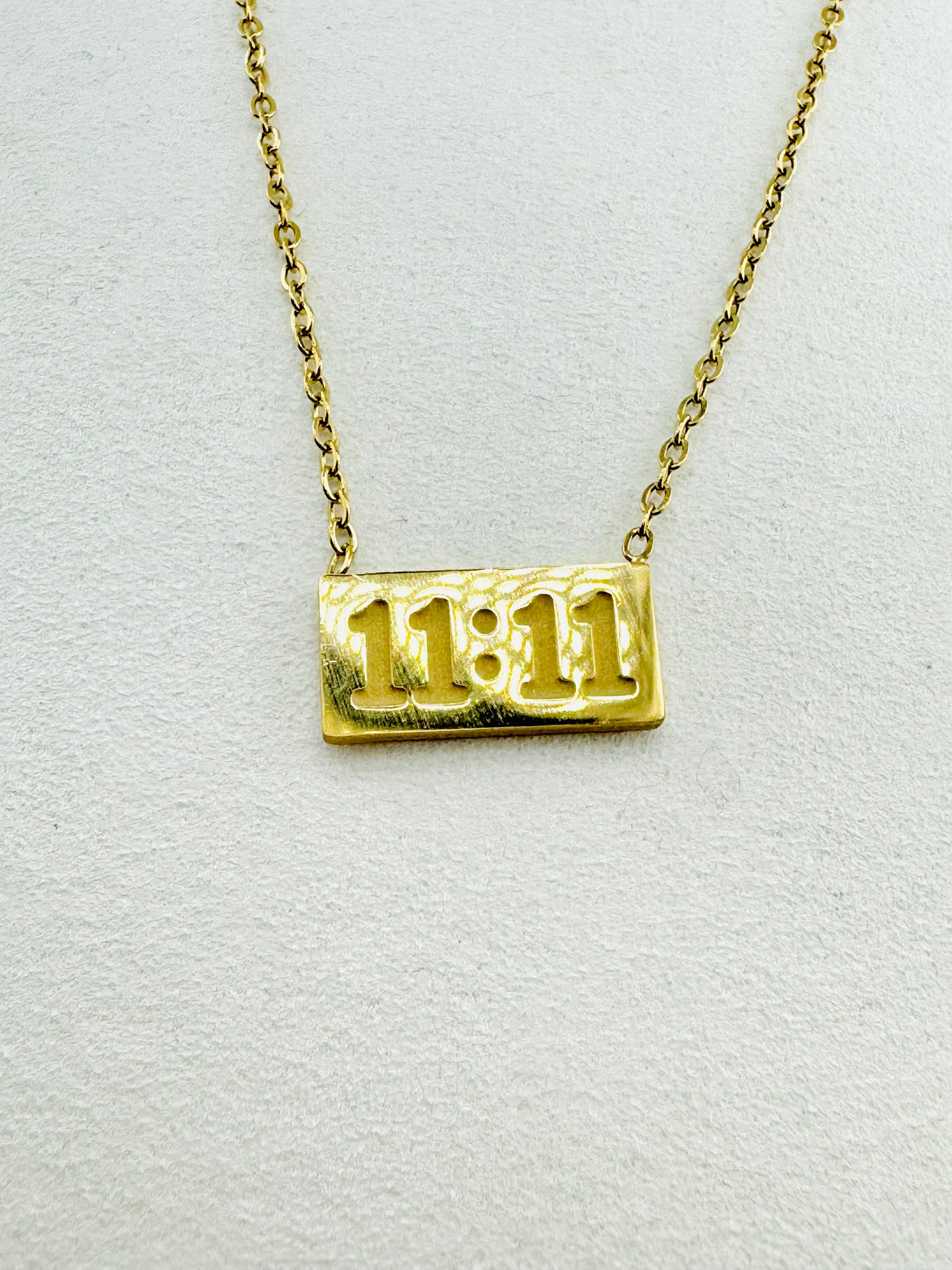 11:11 18k gold filled  Necklace