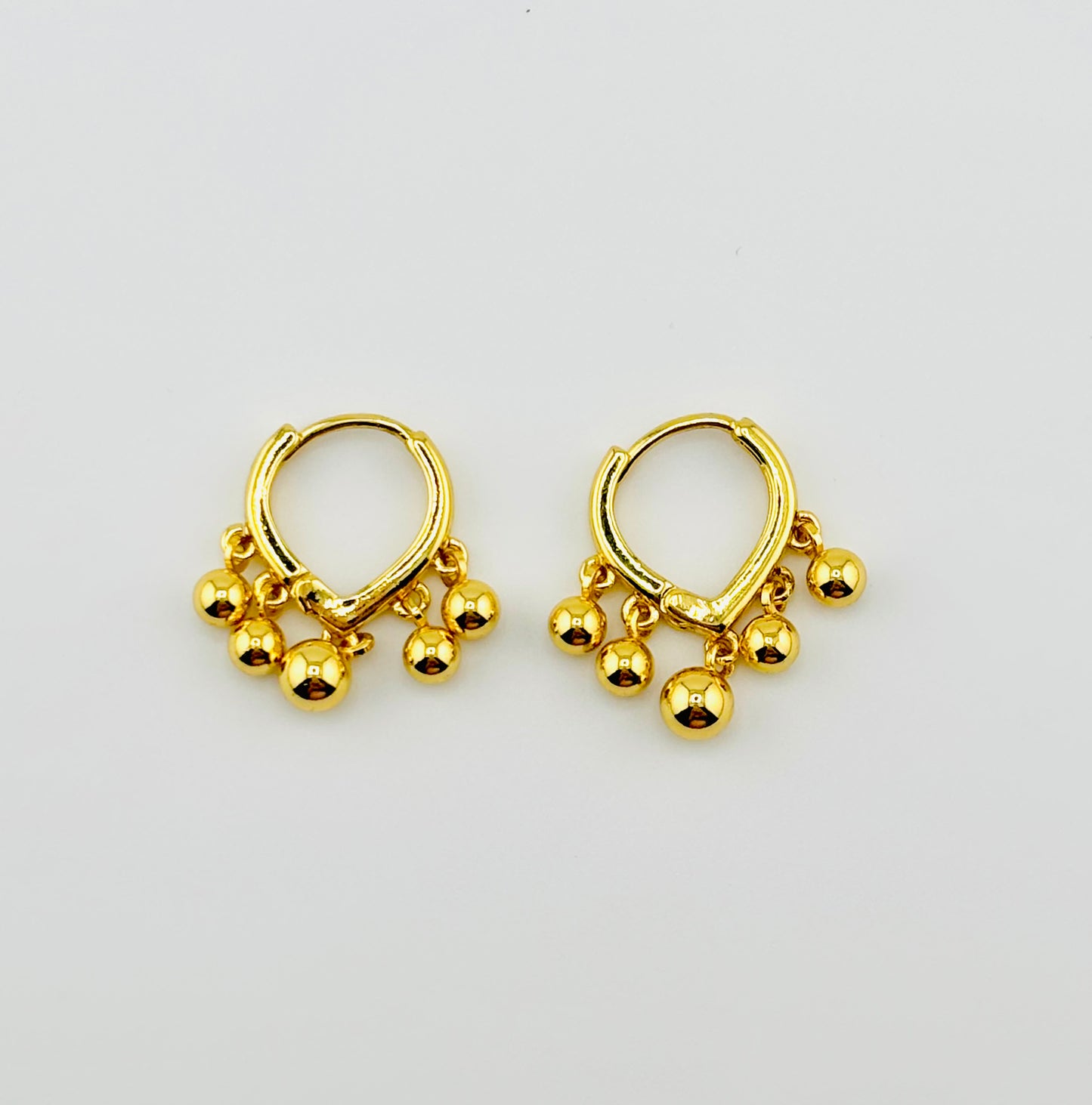 Sara gold filled dangle earrings