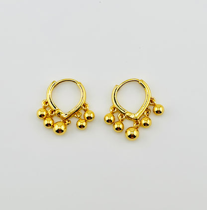 Sara gold filled dangle earrings