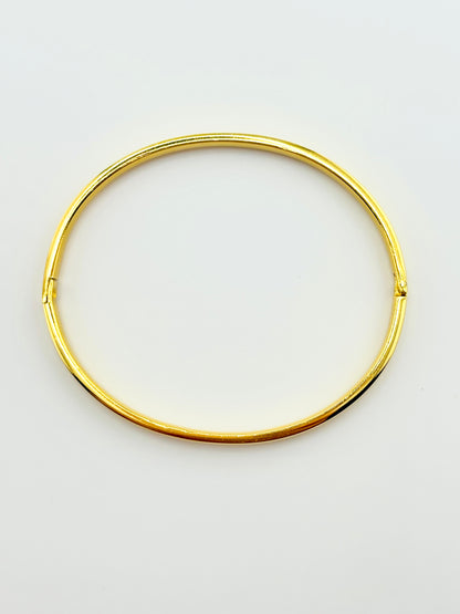 Miranda 18k gold filled bangle bracelet