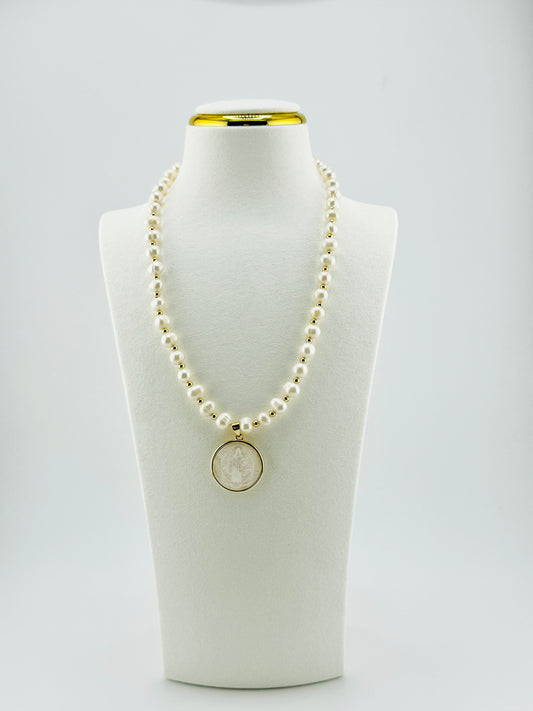 Emilia fresh water necklace
