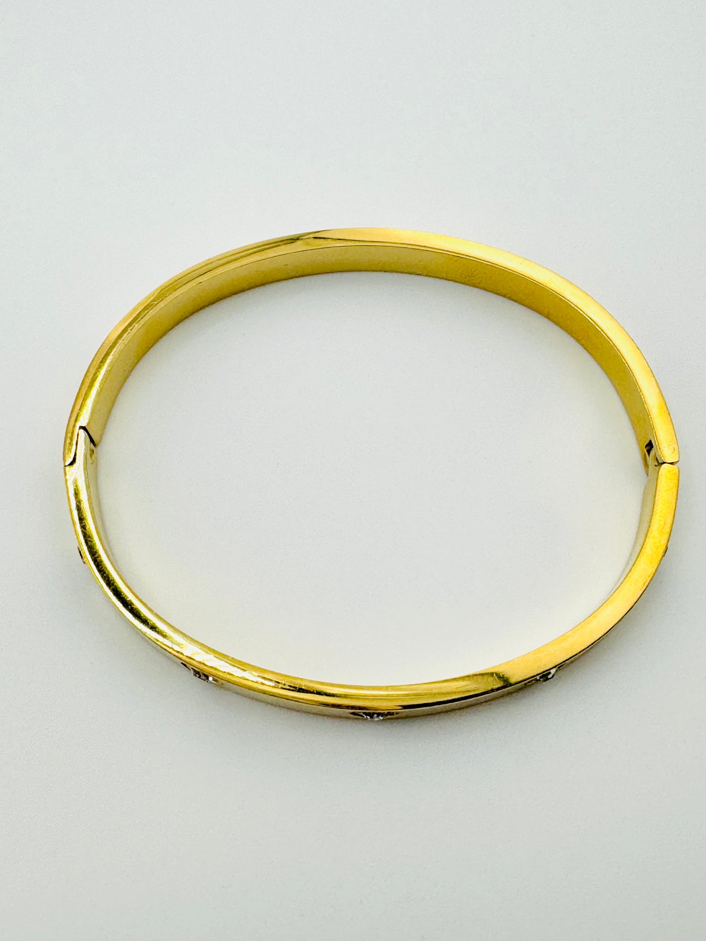 Aalayiah rhinestone stainless steel bracelet