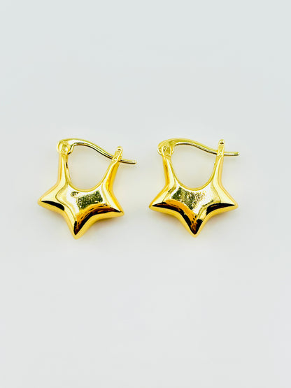 Santina 18k gold filled earrings