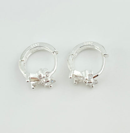 Flora Coquete cubic zirconia earrings