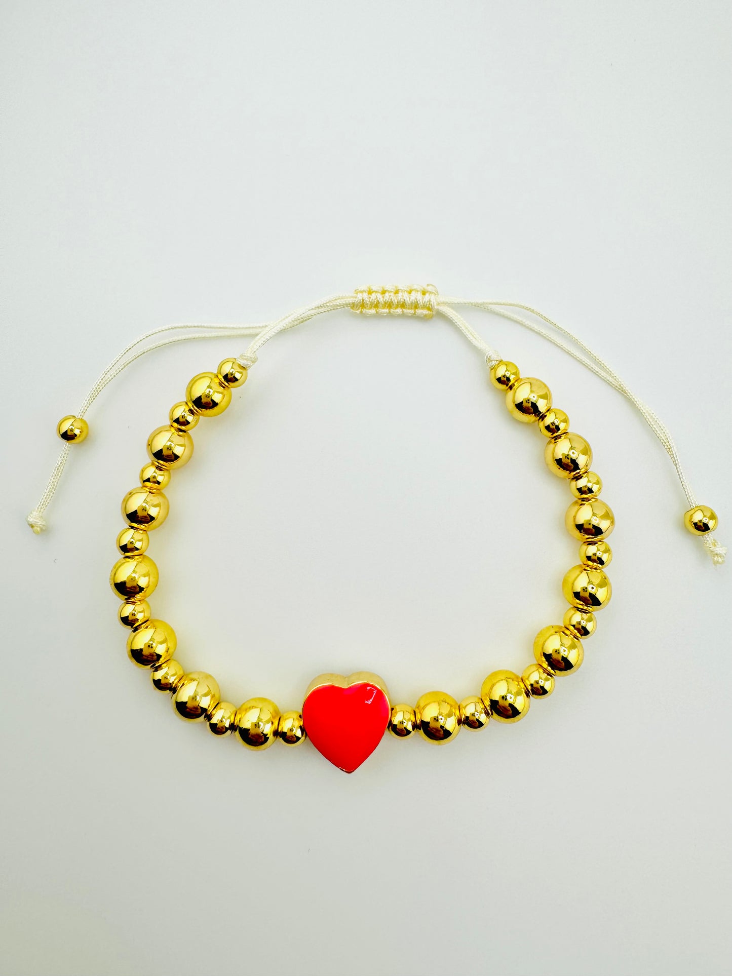 Samantha hot pink 18k gold filled bracelet