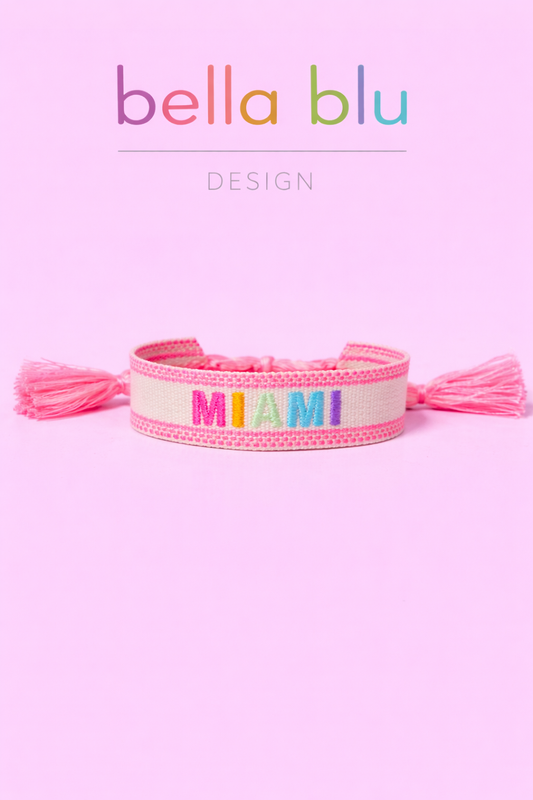 Miami woven bracelet